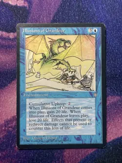 MTG Magic the Gathering Illusions of Grandeur (79/383) Ice Age LP - Image 1