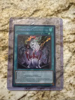 Yugioh Forbidden Crown BPRO-EN067 Secret Rare 1st Edition Near Mint - Image 1