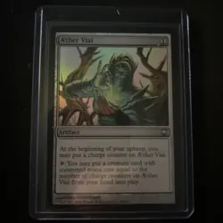 OG Foil Aether Vial Stronghold MTG Magic The Gathering - Image 1