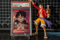 Monkey.D.Luffy (060) (Alternate Art) OP05-060 Awakening of the New Era PSA 10 - Image 3
