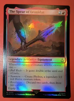 MAGIC, MTG: THE SPEAR OF LEONIDAS, ACR 0038 - RARE/FOIL /NM - Image 1