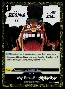 My Era...Begins!! OP09-096 Emperors in the New World One Piece NM - Image 1