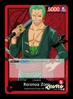 Roronoa Zoro (001) OP01-001 NM One Piece - Image 1