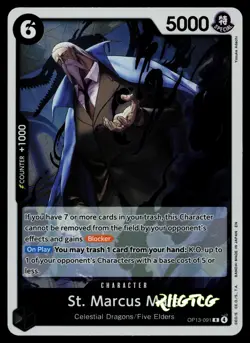 St. Marcus Mars OP13-091 Carrying On His Will One Piece NM - Image 1