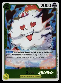Zeus OP11-106 A Fist of Divine Speed One Piece NM - Image 1