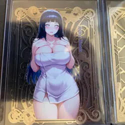 Goddess Story Gold METAL Card Set - 7x Cards! - Serial Number #/100! Demon Slay - Image 2