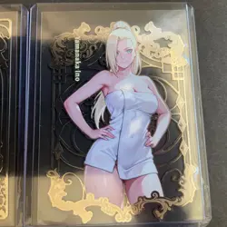 Goddess Story Gold METAL Card Set - 7x Cards! - Serial Number #/100! Demon Slay - Image 5