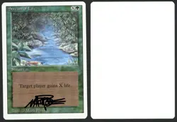 Stream of Life Signed Artist Proof MTG Revised AP Mark Poole - Image 1