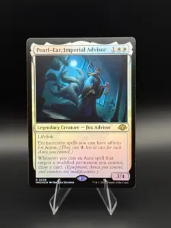 MTG Pearl-Ear, Imperial Advisor 39 Modern Horizons 3 NM Foil - Image 1