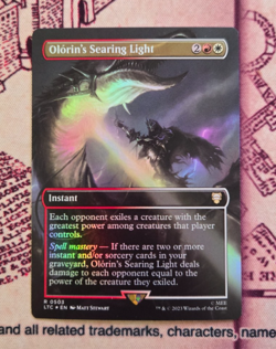 MTG Foil Olorin's Searing Light Lord of the Rings Tales of Middle Earth NM - Image 1