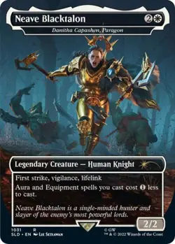 Neave Blacktalon - Danitha Capashen, Paragon (Borderless) - Near Mint MTG - Image 1