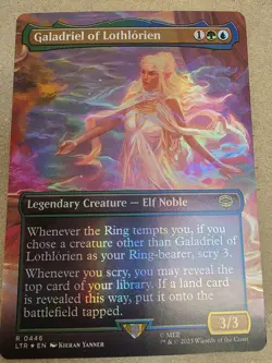 Galadriel of Lothlorien - Foil (Borderless) The Lord of the Rings - Mtg - Image 1