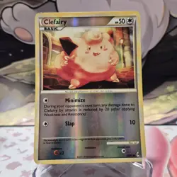 Pokemon Card - Clefairy Call of Legends 54/95 Reverse Holo - MP - Image 1