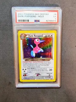 Pokemon Neo Destiny 2002 Dark Porygon 2-Holo Card PSA5 - Image 1