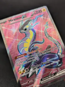 Pokemon TCG - Miraidon ex Scarlet & Violet Base Set 227/198 Holo Ultra Rare - NM - Image 1