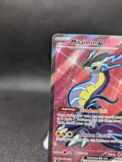 Pokemon TCG - Miraidon ex Scarlet & Violet Base Set 227/198 Holo Ultra Rare - NM - Image 4