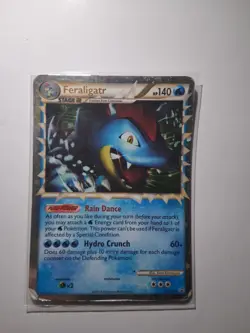 Feraligatr (Prime) HGSS07 HGSS Holo Black Star Promo Stage 2 English Pokemon HP - Image 1