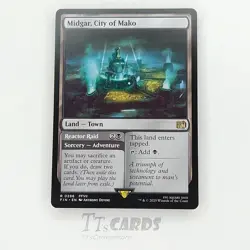 Midgar, City of Mako R 286 MTG Magic the Gathering Final Fantasy FIN - Image 1