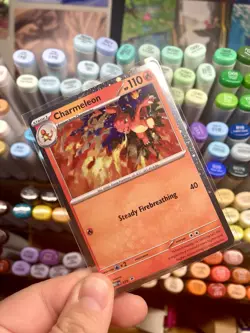 Pokemon Chaos Rising Charmeleon 079 Black Star Promo NM - Image 1