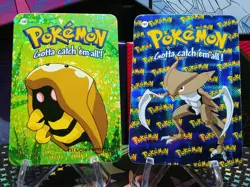 Pokemon Nintendo Vending Prism Holo Vintage Sticker #140 141 KABUTO KABUTOPS - Image 1