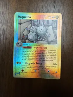 Pokemon TCG Magneton 17/97 Dragon Reverse Holo Rare English E Series LP/NM - Image 1