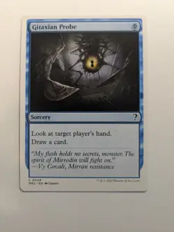 Gitaxian Probe #0028 White Border Mystery Booster 2 MB2 MtG - Image 1