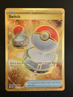 Pokemon Switch Sv: Scarlet & Violet 151 206/165 Hyper Rare Holo Full Art - Image 1