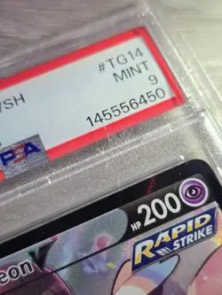 Pokemon Card Sylveon V TG14/TG30 Brilliant Stars Trainer Gallery 2022 Holo PSA 9 - Image 5