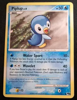 Piplup 16/17 Common POP Series 9 Pokemon TCG Lightly Played - Image 1