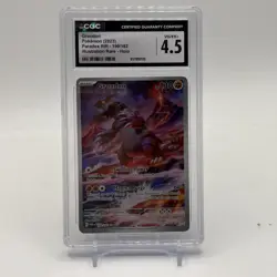 CGC 4.5 Groudon 199/182 Paradox Rift Illustration Rare Full Art Holo 2023 - Image 1