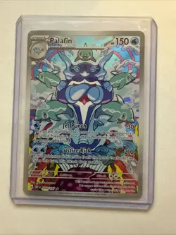 Pokemon TCG Palafin 200/197 Obsidian Flames Illustration Rare Holo English 202 - Image 3