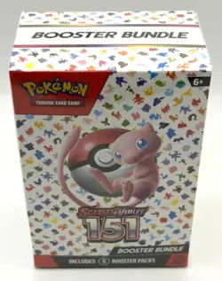 Pokemon TCG Scarlet & Violet 151 Booster Bundle Sealed New (6 packs) - Image 2