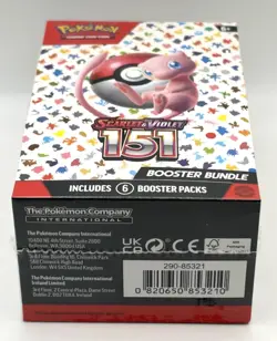 Pokemon TCG Scarlet & Violet 151 Booster Bundle Sealed New (6 packs) - Image 4