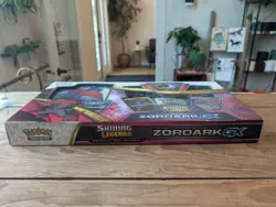 Pokemon Shining Legends Zoroark GX Box New Sealed SEE PHOTOS FOR BOX FLAWS - Image 4