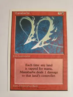 Manabarbs MTG Core Set 4th Edition Regular - Image 1