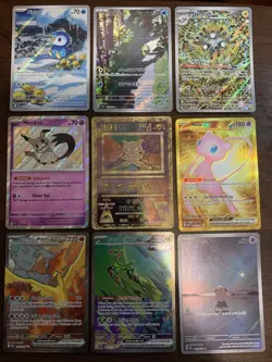 Pokemon TCG Trading Card Lot Of 9 Cards ALL NEAR MINT - Image 1
