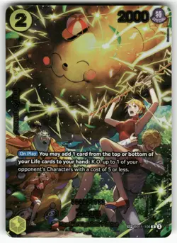 Zeus [SP] (OP11-106) OP15-EB04 One Piece Adventure on Kami’s Island English Card - Image 1