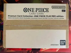 Film Red Edition SEALED ONE PIECE Card Game Premium Card Collection English Ver. - Image 1