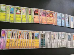 Pokemon Stellar Crown Complete Common & Uncommon & Holo Base Set (125 Cards) - Image 1