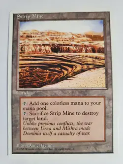 Strip Mine MTG Core Set 4th Edition Regular - Image 1