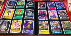 DIGIMON TCG Card Lot Binder 315+ Cards Included Lots of R, SR, SEC Exl Condition - Image 4
