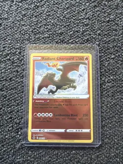 Pokemon TCG Radiant Charizard Crown Zenith Holo Card 020/159 NM/M Condition - Image 1