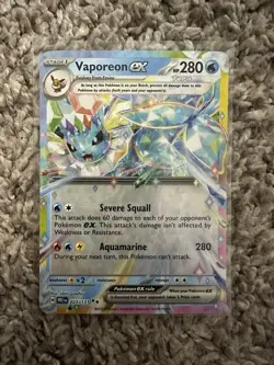 Pokemon TCG Eeveelutions EX Prismatic Evolutions - 9 CARD SET COMPLETE N/NM - Image 4