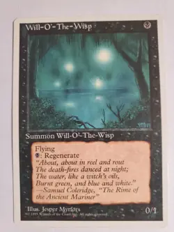 Will-o'-the-Wisp MTG Core Set 4th Edition 3 Regular - Image 1