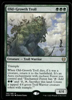 OLD-GROWTH TROLL PROMO PACK: KALDHEIM MAGIC: THE GATHERING LP - Image 1