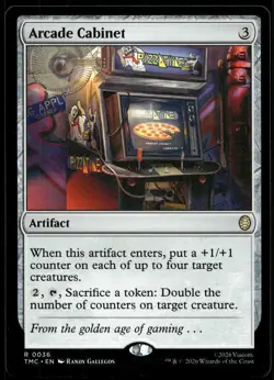 ARCADE CABINET - TEENAGE MUTANT NINJA TURTLES MAGIC: THE GATHERING LP - Image 1