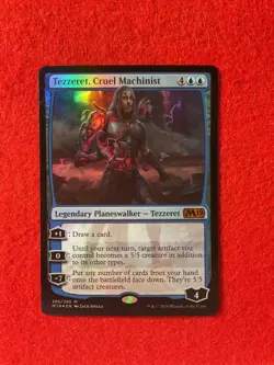 Tezzeret, Cruel Machinist - Foil - Core Set 2019 - Magic the Gathering - MTG - Image 1