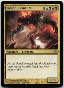 Fusion Elemental 93 Uncommon Planechase 2012 Magic: The Gathering Near Mint - Image 1
