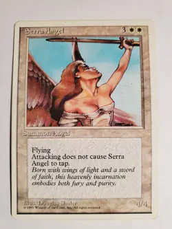 Serra Angel MTG Core Set 4th Edition 4 Regular - Image 1