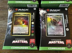 Magic The Gathering Commander Masters New Set Of 4 Silver Swarm Eldrazi Swarm - Image 2